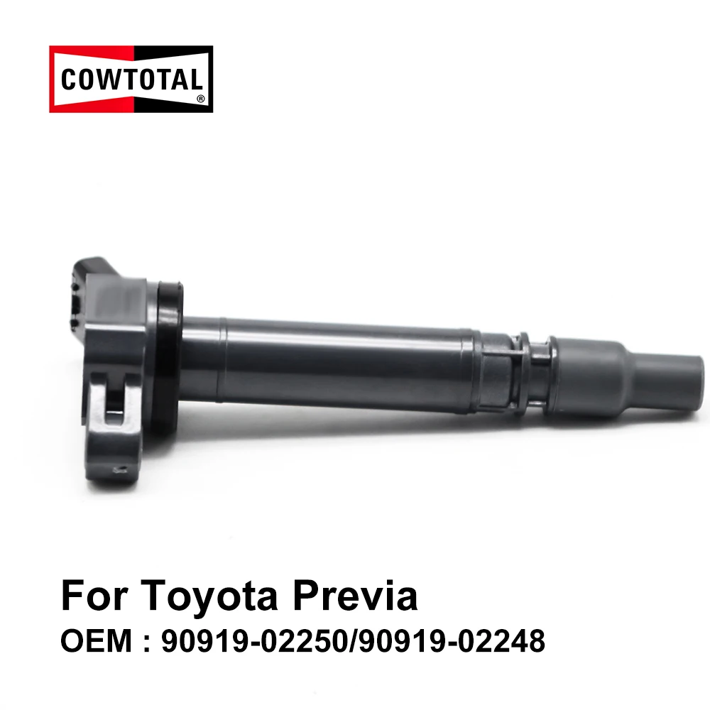 Cowtoum Катушка зажигания для Toyota Previa Код двигателя 2AZ-FXE 2AZ-FE 2GR-FE 2.4L 3.5L OEM 90919-02244/90919-02250