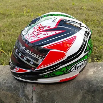 

Motorcycle helmet full helmet ARAI helmet Motorcycle Full Face Helmet ECE blue ,Capacete/ Unisex ,Casco De Moto
