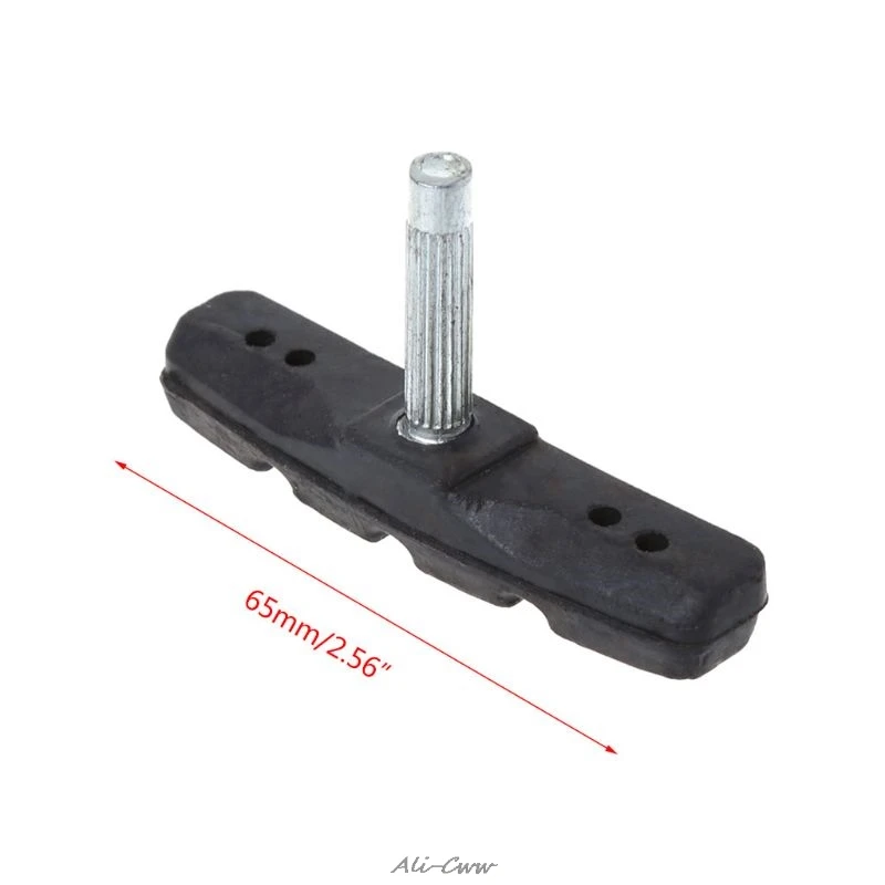 2pcs Brake Pads Bike Brake Pads Bicycle Disc Brake Pads Silent Rubber V Brake System Bike Parts Bicycle Cycling Safety Blocks MTB Mountain Bike Accessories