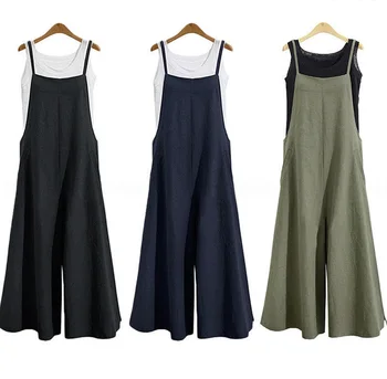 

Women Ladies Clubwear Summer Loose Playsuit Bodycon Party Jumpsuit Trousers Plus Size L-3XL