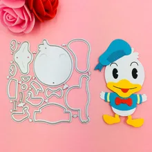 

lovely Duck Metal Cutting Dies Stencils for DIY Scrapbooking Stamp/photo album Decorative Embossing DIY Paper Cards