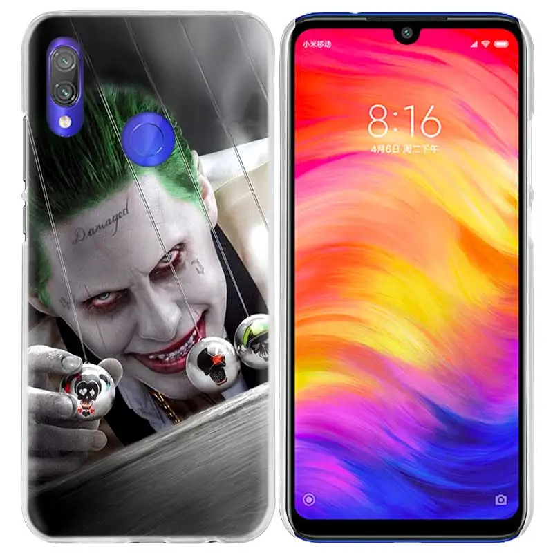 Отряд Самоубийц Джокер Харли чехол для Xiao mi Red mi Note 8T 7 6 6A Pro S2 5 5A 4X mi Note10 A1 A2 9 8 lite F1 Жесткий ПК чехол для телефона - Цвет: 05