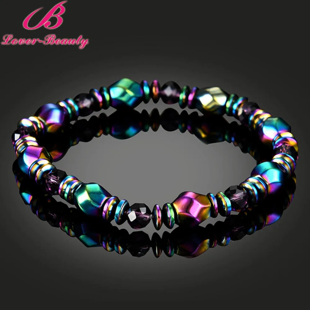 Lover font b Beauty b font Colorful Twisted Magnet font b Health b font slimming Bracelets