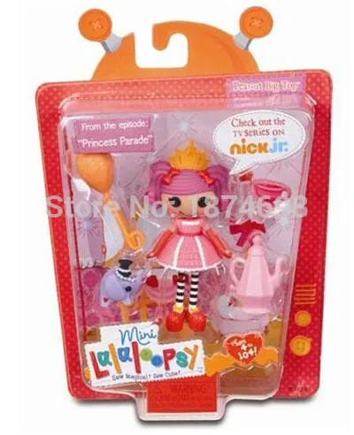 Новая коллекция мини-кукол Lalaloopsy, сериал Minis Sisters, Русалочка, модная фигурка, игрушки, куклы для девочек, детские подарки - Цвет: Красный