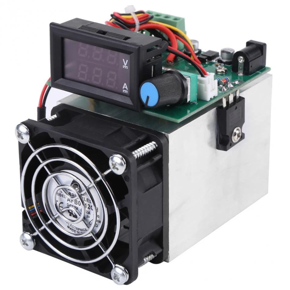 

Hot sale Electronic Load 0-10A 100W DC 12V Discharge Battery Capacity Tester Testing Module High Speed Fan Electronic Load 100