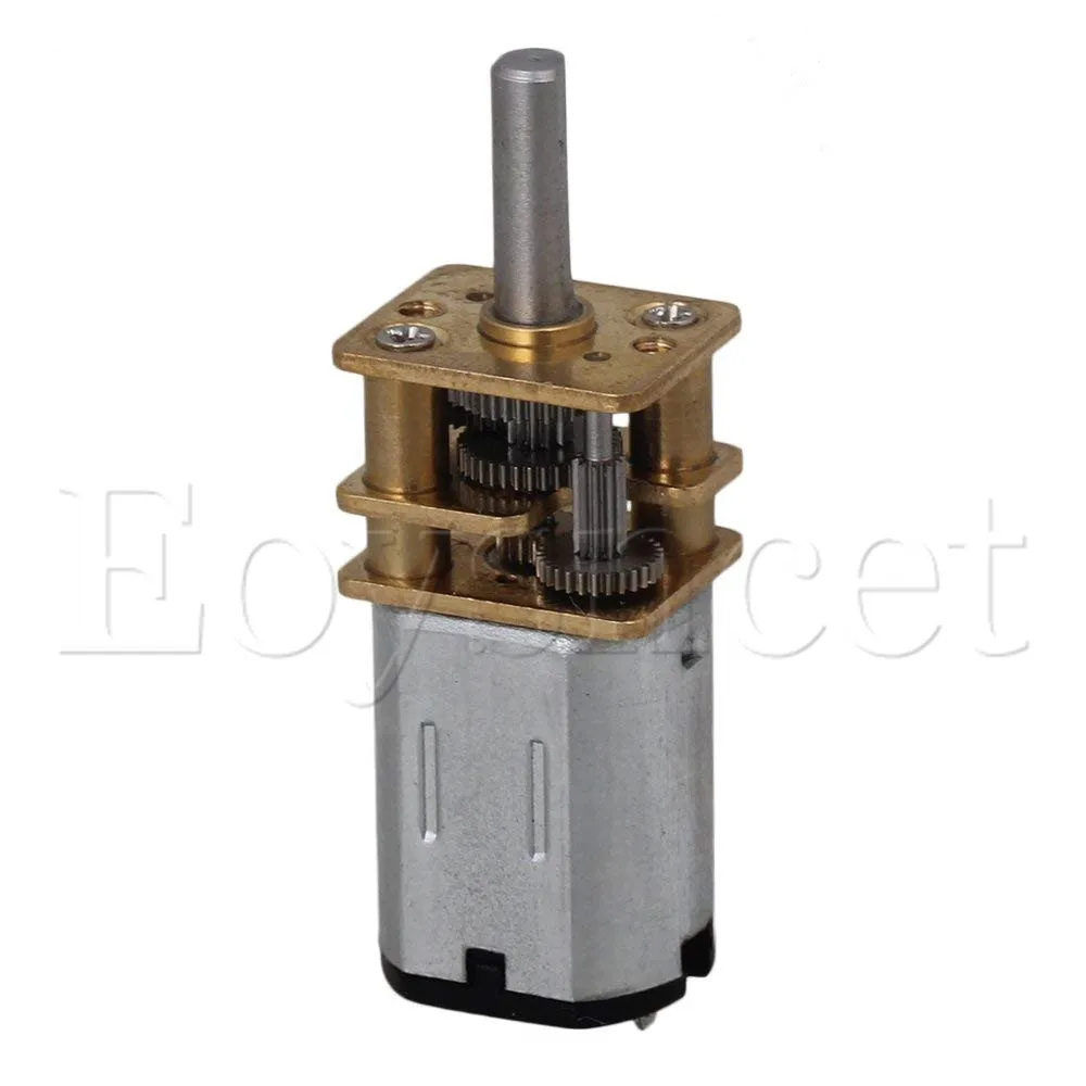 

DC 3V 150RPM Mini Gearwheel Speed Reduce Geared Electric Motor with 3mm Shaft