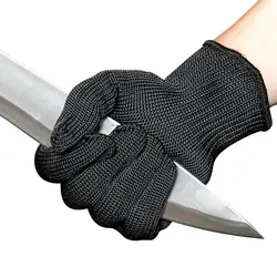 10 пар Cut устойчивостью безопасности перчатки доказательство Проволока из нержавеющей стали защиты перчатки для работы непрорезаемые
