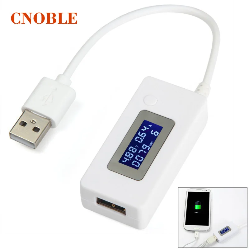 

USB Voltage And Current Meter Multimeter Digital Clamp Meter Electronic LCD AMP Tester Table Meter
