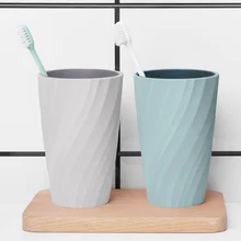 PP материал двухслойные стаканчики для зубных щеток Держатели для мытья питьевой домашней ванной легкий стаканчик для зубной щетки 370 мл
