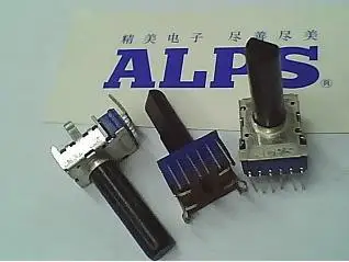 2PCS/LOT ALPS RK12 type potentiometer B50k step 23mm6 foot | Обустройство дома