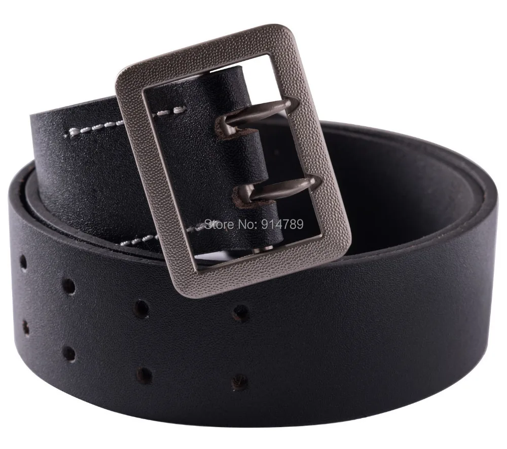 Немецкий полицейский двойной ремень черный пояс размер M 34 39 &quot 35811|belt waist|black beltbelt