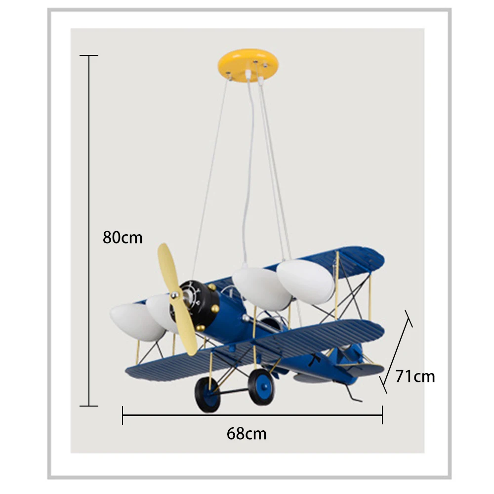 Children S Room Airplane Pendent Lamp Lights Cartoon Bedroom Boys Hanging Creative Light For Kids Nursery School Hanglamp Pendant Aliexpress Bedroom Boys Hanging Lamp