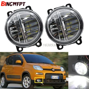 

2pcs/set Car styling High Brightness White 6000k LED Fog Light H11 12V 90mm For Fiat Panda 2012-2013