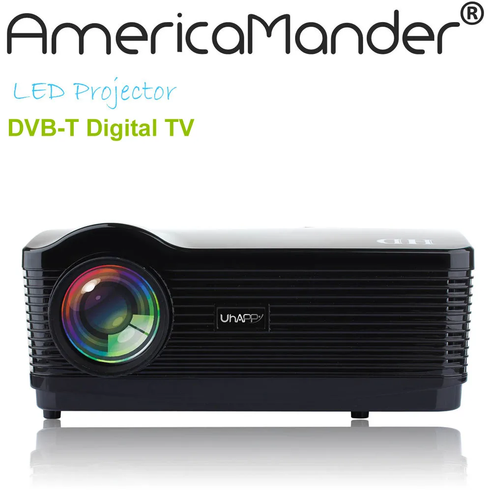 

300" Brightest 3000Lux Full HD DVB-T Digital TV DLP Business Advertising Education show 3D Projector Beamer Projektor Proyector