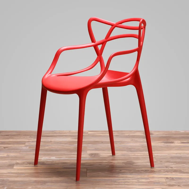 Современный дизайн, уличное складываемое цветное пластиковое популярное обеденное кресло, Модный классический дизайн, стул для отдыха и встреч, 1 шт