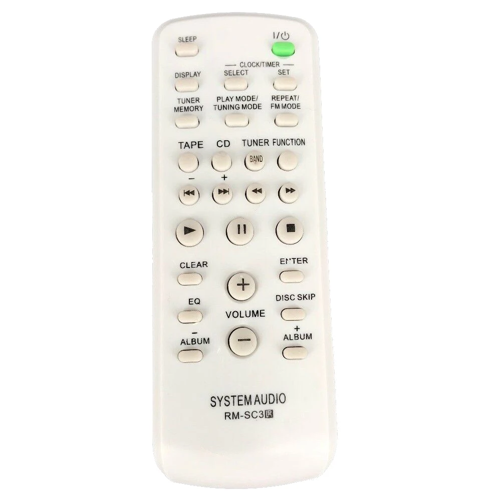 

New RM-SC3 Replace For Sony CMTHPX7 CMTCP555 LBTZX9 CMTNE5 LBTZX6 LBTZX8 MHCGX250 Audio System Remote Control