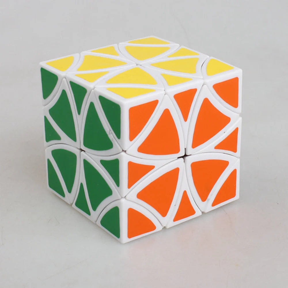 LanLan 57 мм перекос пышные бабочки куб скорость Игра Головоломка Анти Стресс Волшебные кубики Развивающие игрушки для детей