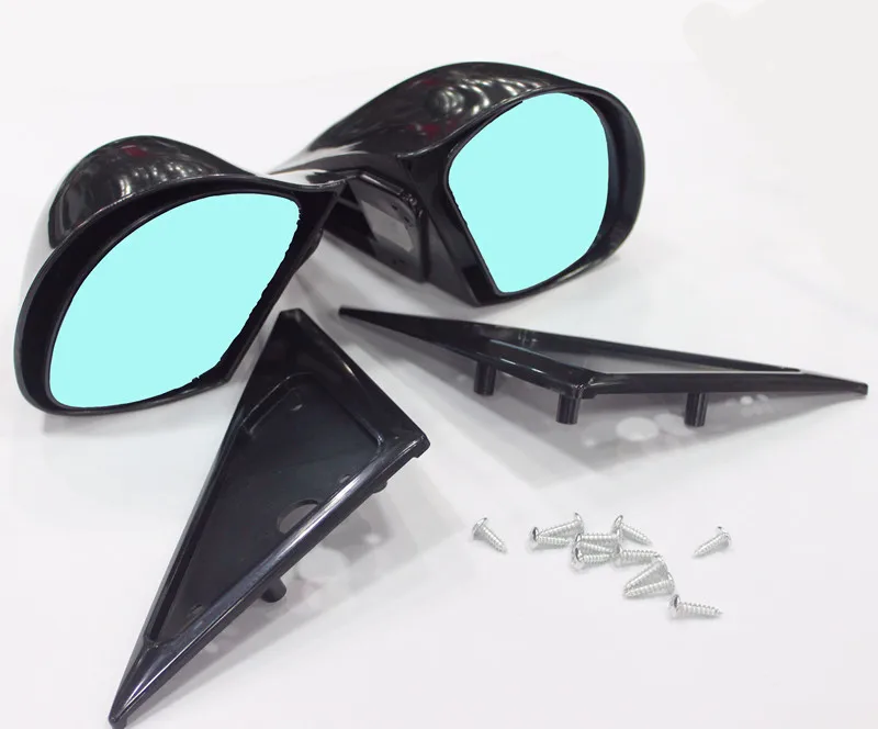 

Fit 92-96 Civic 4Dr Sedan Manual Adjustable Spoon Style JDM Side View Mirror (Fits: Civic) 03-14 lotus