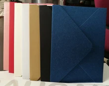 5pcs lot 18 3 13cm Vintage Envelope 250g Pearls Paper Envelopes High Grade Invitations Envelopes Gift