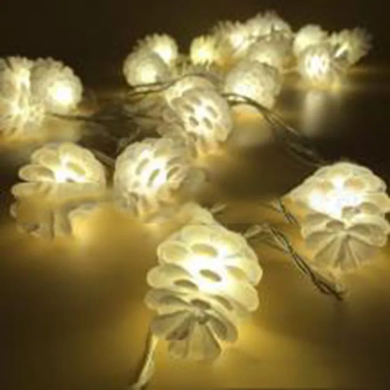 USB Powered 2M 3M 5M 10M Pinecone LED String Lights Christmas Holiday Wedding Party New Year High Court Dormitory Decoration USB Powered 2M 3M 5M 10M Pinecone LED String Lights Christmas Holiday Wedding Party New Year High Court Dormitory Decoration