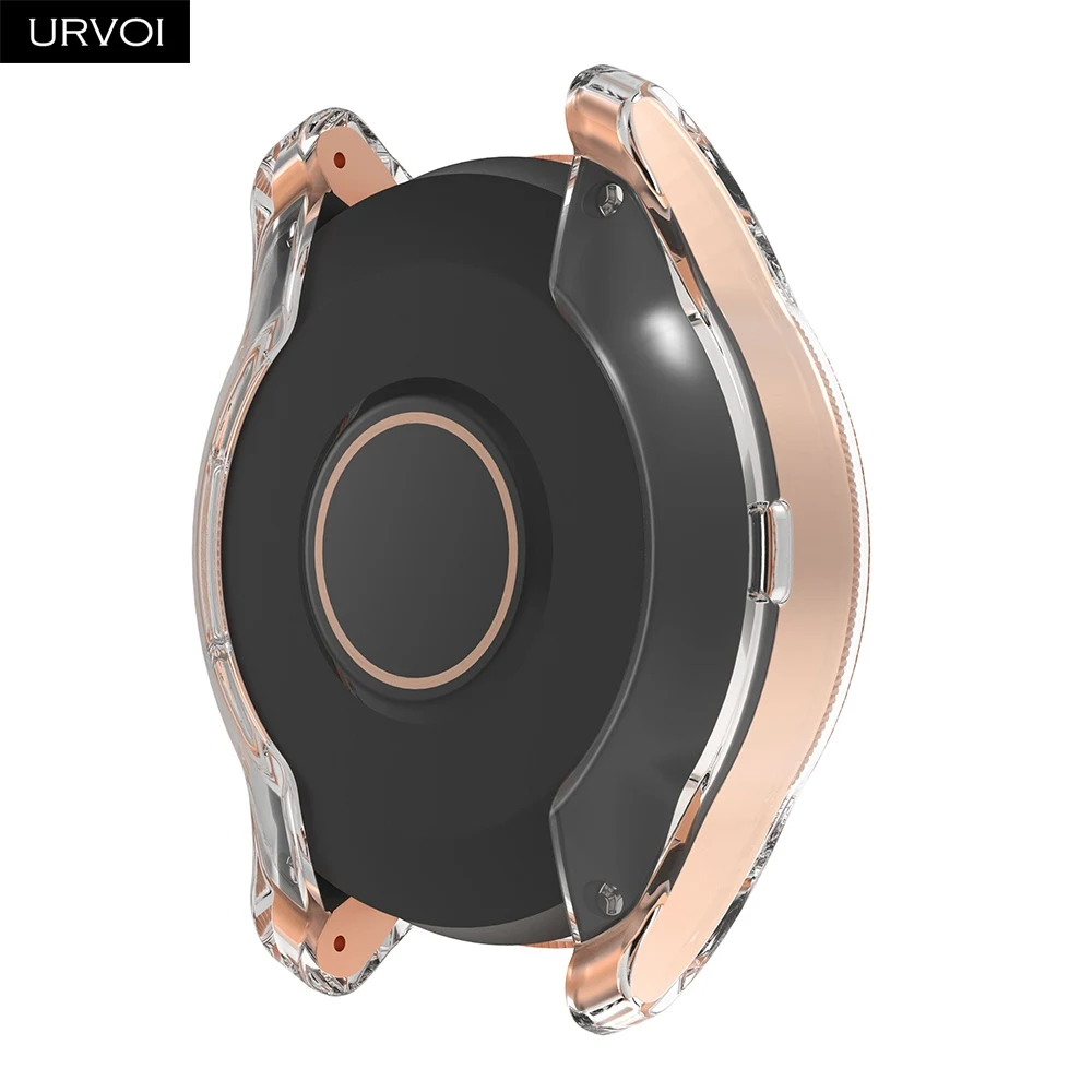 Чехол URVOI для Galaxy watch Active/42 мм/46 мм ТПУ защитный чехол цветная рамка со стразами