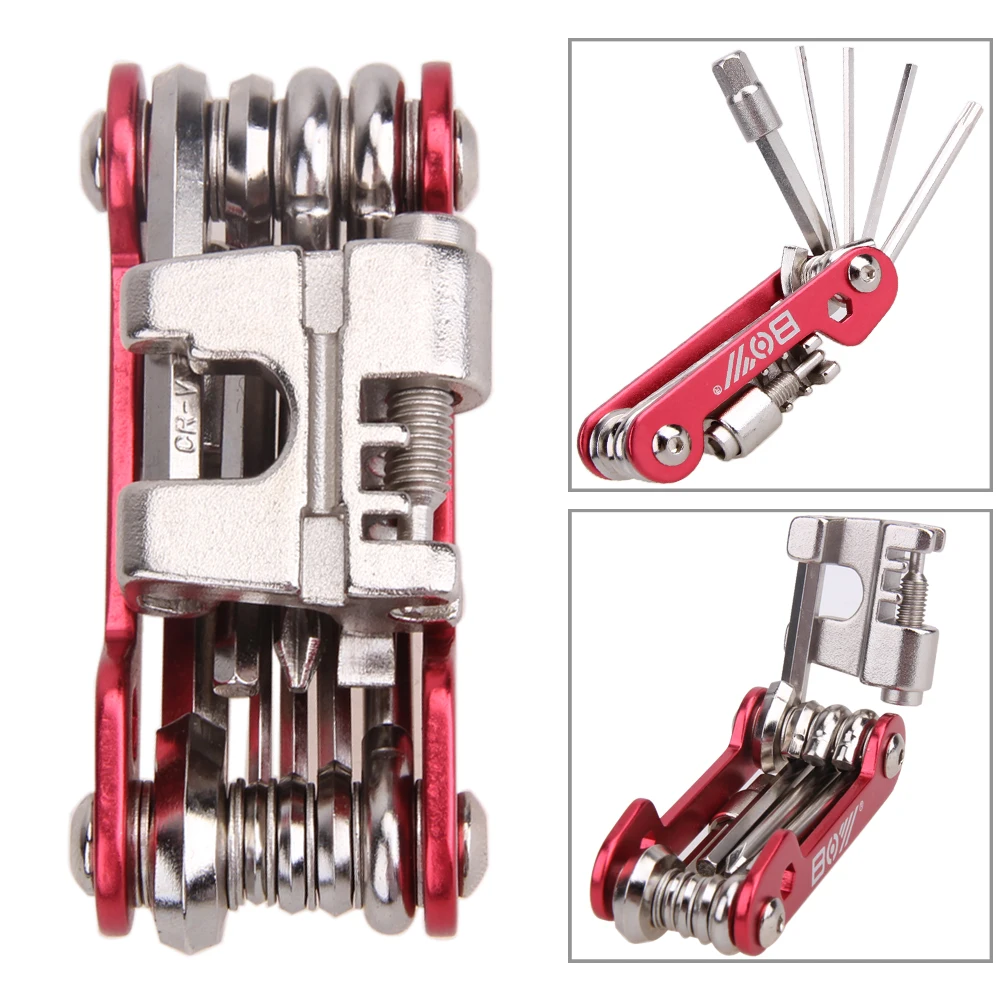11 в 1 портативный многофункциональный набор инструментов для ремонта велосипеда MTB горный велосипед Ремонтный гаджет набор стали велосипедные многофункциональные инструменты для ремонта