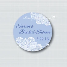 Пользовательские синий Свадебные спасибо Стикеры, бутылки этикетки, кекс топперы, Цветочные Свадебные бирки, коробка конфет, свадебный душ label