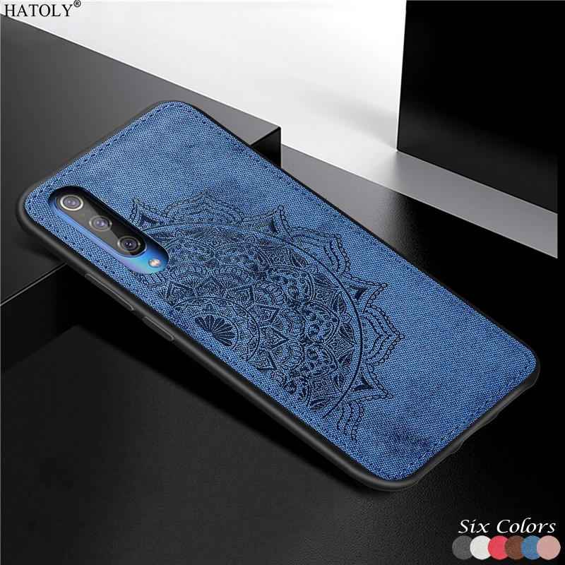 

Xiaomi Mi 9 Case Cover For Xiaomi Mi 8 9 Lite Redmi 6 7 Note 6 7 Pro TPU Frame Cloth Fabric Phone Cover Case for Xiaomi Mi 9