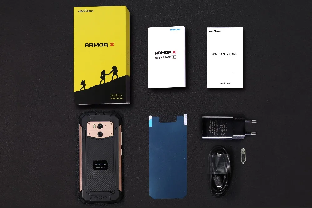 Ulefone Armor X IP68 водонепроницаемый смартфон 5 &quotчетырехъядерный Android 8 1 ram 2 Гб rom 16 NFC Face