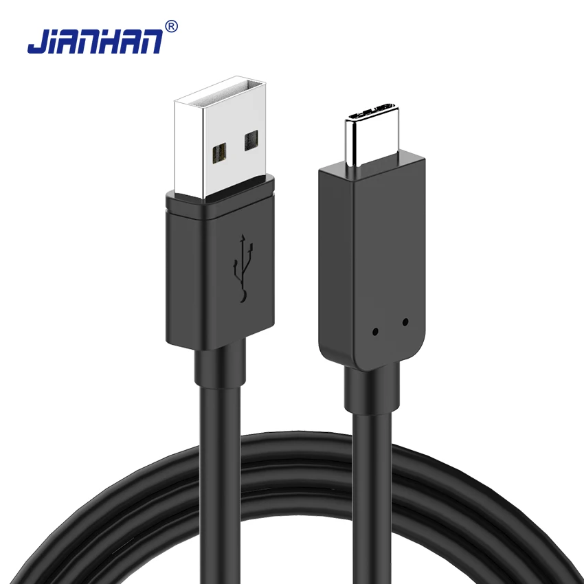 Jianhan Type C Usb Cable Fast Charging Type-C To Usb 2.0 Data Cables For Xiaomi Mi Huawei Oneplus 2 3T Samsung Usb C Reversible