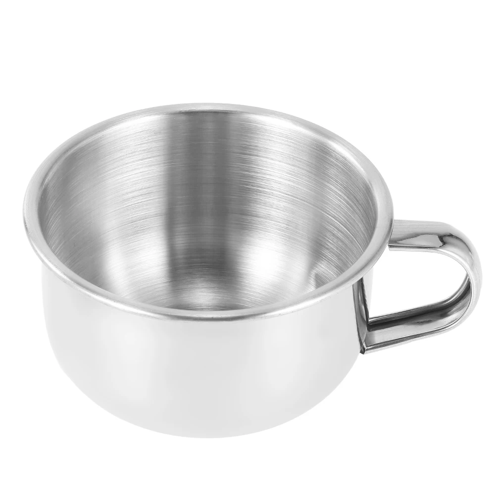 

Stainless Steel Men's Shaving Brush Bowl Anti-adhering Shave Cream Soap Bowl Shaving Mug Bowl Cup Male Beard Shaver Appliance