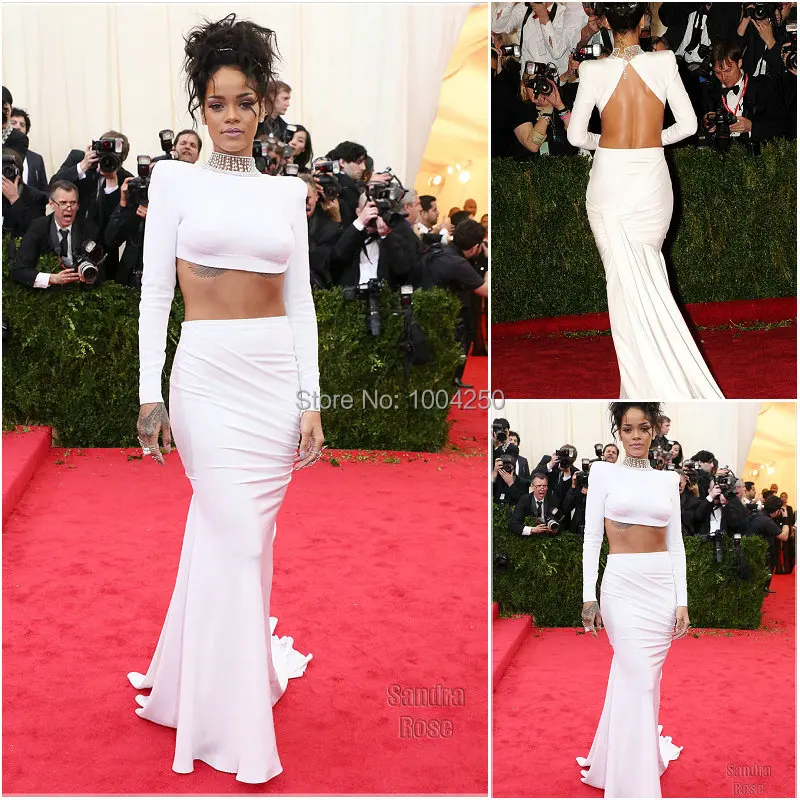 Celebrity Two Piece Dresses
