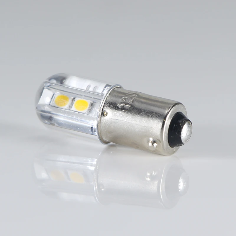 Us 15 74 25 Off Viewi 10x Ba9s Led Lights Dc 6 12 24 36 48 Volt Car Auto Backup Reserve Bulbs Lamps 1w 6v 24v 12v Indicator Light Smd 3030 Chip In