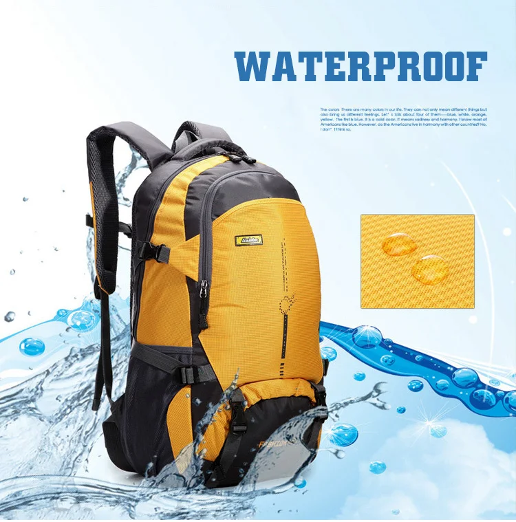 Clearance 45L Nylon Waterproof Climbing Bags Men Women Bicycle Travel Mountain Hiking Backpacks Ultralight Outdoor Camping Sports Bag 3