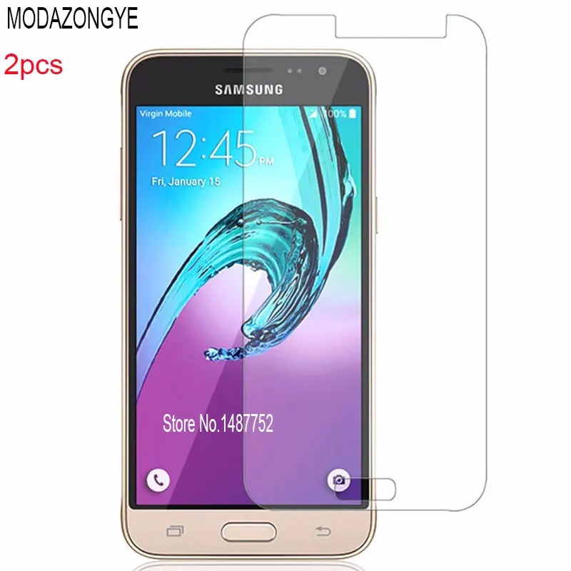 

2pcs For Tempered Glass Samsung Galaxy J3 Screen Protector For Samsung Galaxy J3 J300 J3000 J300F Screen Protector Glass Flim