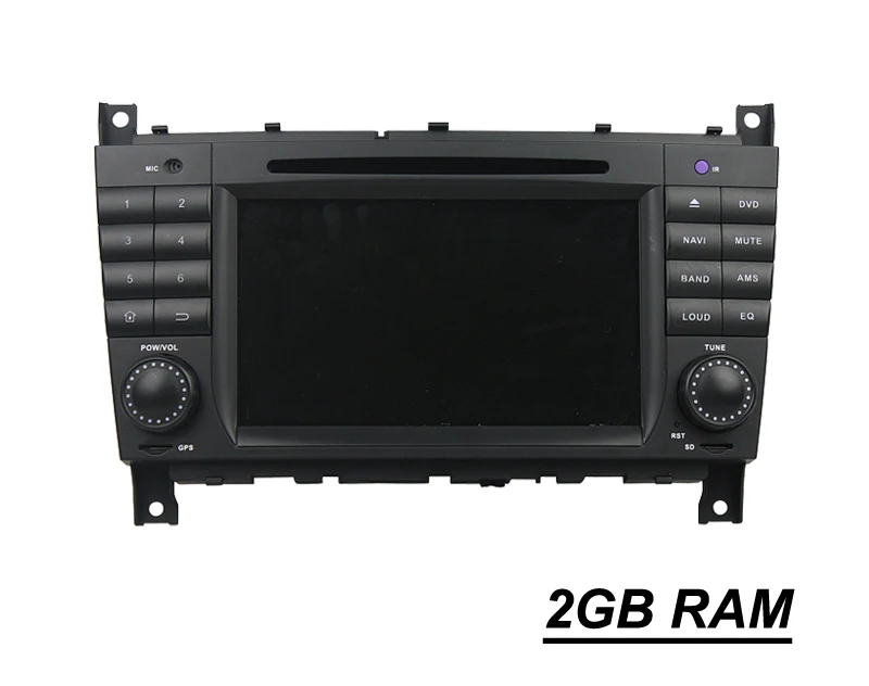 HD TDA7851 4*50 W Android 9,0 4 Гб Оперативная память 32G Автомобильный DVD плеер, Wi-Fi, BT 4,2 радио gps ГЛОНАСС карта для Benz W203 W467 W209 W219 2010 2011 - Цвет: 2GB RAM with CANBUS