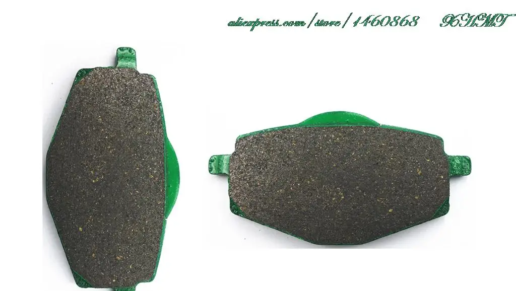 Carbon Front Shoe Для YAMAHA 225 серау XT 1985-1992 диск Запчасти, тормозные колодки барабан спереди и сзади 1991 1990 1989 1988 1987 1986 - Цвет: Carbon Front Shoe