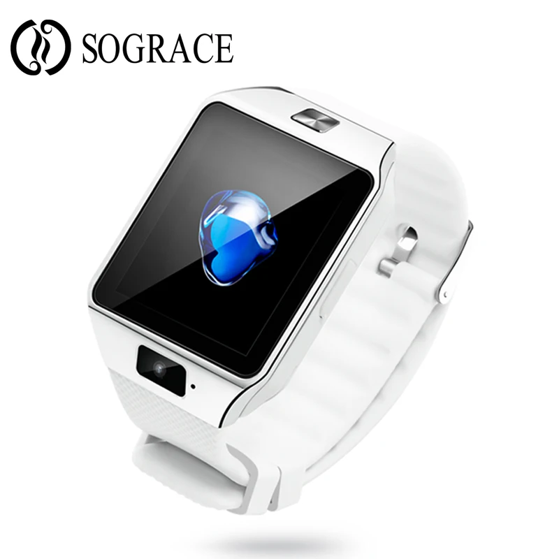 

Relogio Inteligente 2017 Smart Sport Watch Wrist Watch Cell Phone Android Wear White Alarm Clock Smart Wristband Waterproof Man