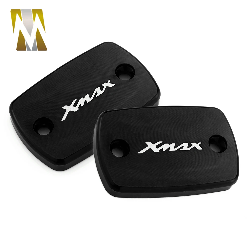 With Logo For Yamaha Xmax300 x max X-MAX 300 2017 2018 Motorcycle Brake Clutch Oil Fluid Reservoir Cap Cover (1)