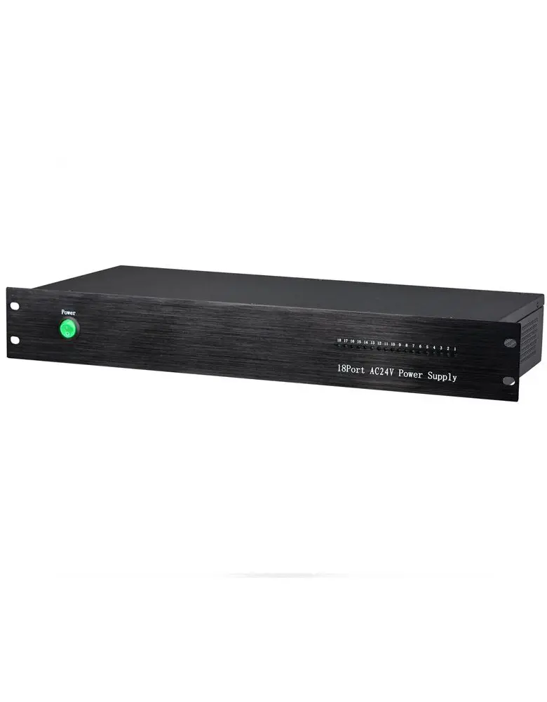 

Rack Mount Power Supply DC12V 10A 5Channel Wide Input Range For CCTV System