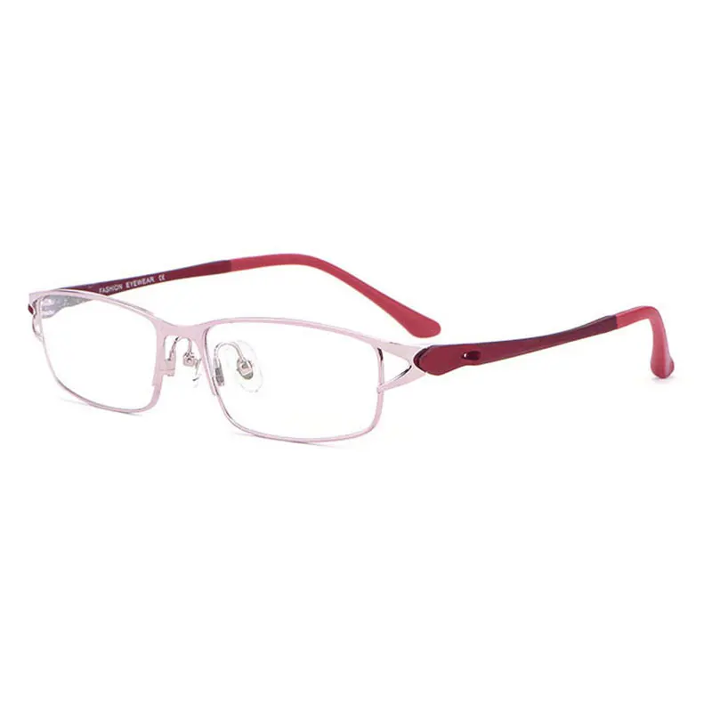 

Fashion Women Business Reading Glasses Female Metal Full Frame Eyeglasses with Prescription Hyperopia Glasses