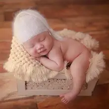 Детское вязаное крючком одеяло реквизит для фотосессии детский фон для фотосессии коврики детское одеяло набор игрушек девочка мальчик вязаный теплый ребенок