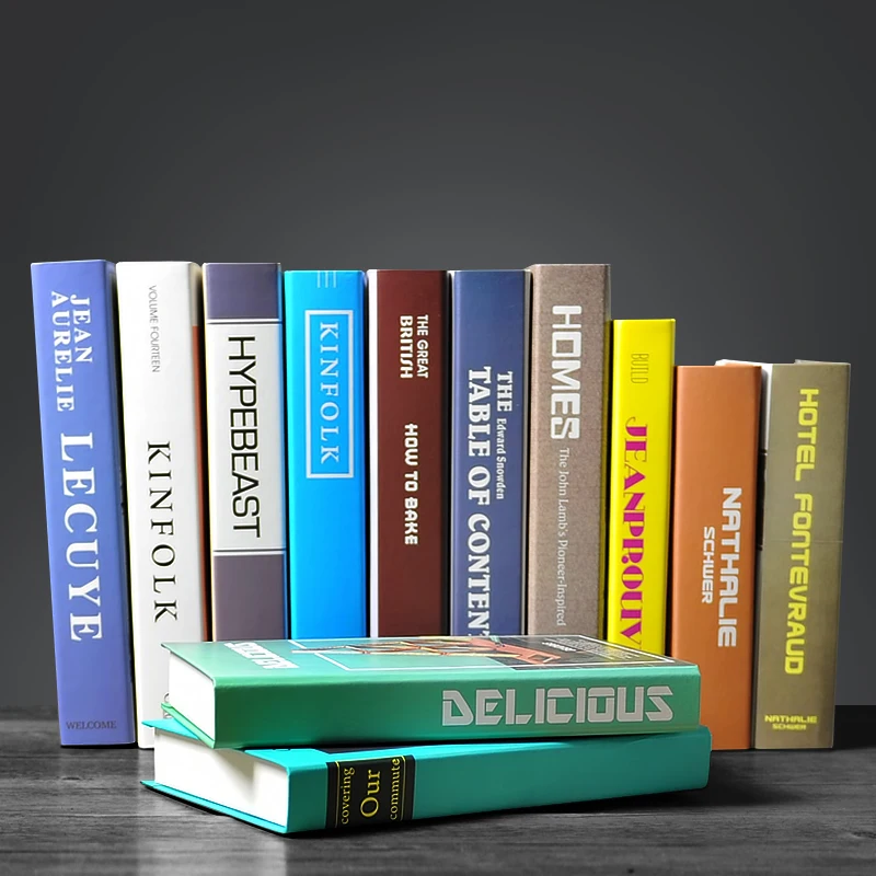 Old Times Modern Sets Of Decorative Books Simulation Books