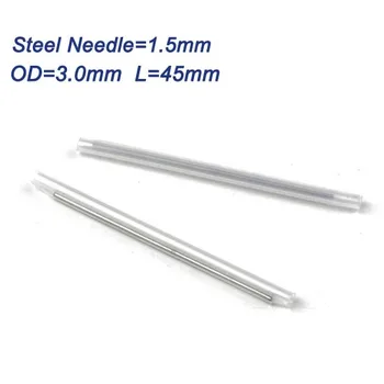 

1000pcs OD3.0 45mm Fiber Optic Fusion Splice Protection Sleeves Fiber Coupler Heat Shrinking Tube Protector FH15-3045