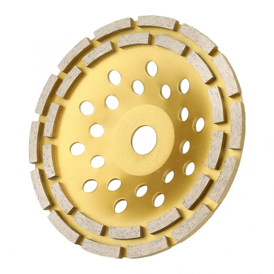 

Angle Grinder 180*22.2mm Diamond Segment Grinding Wheel Cup Cutting Disc for Concrete Marble Granite Diamond Disc Sharpening