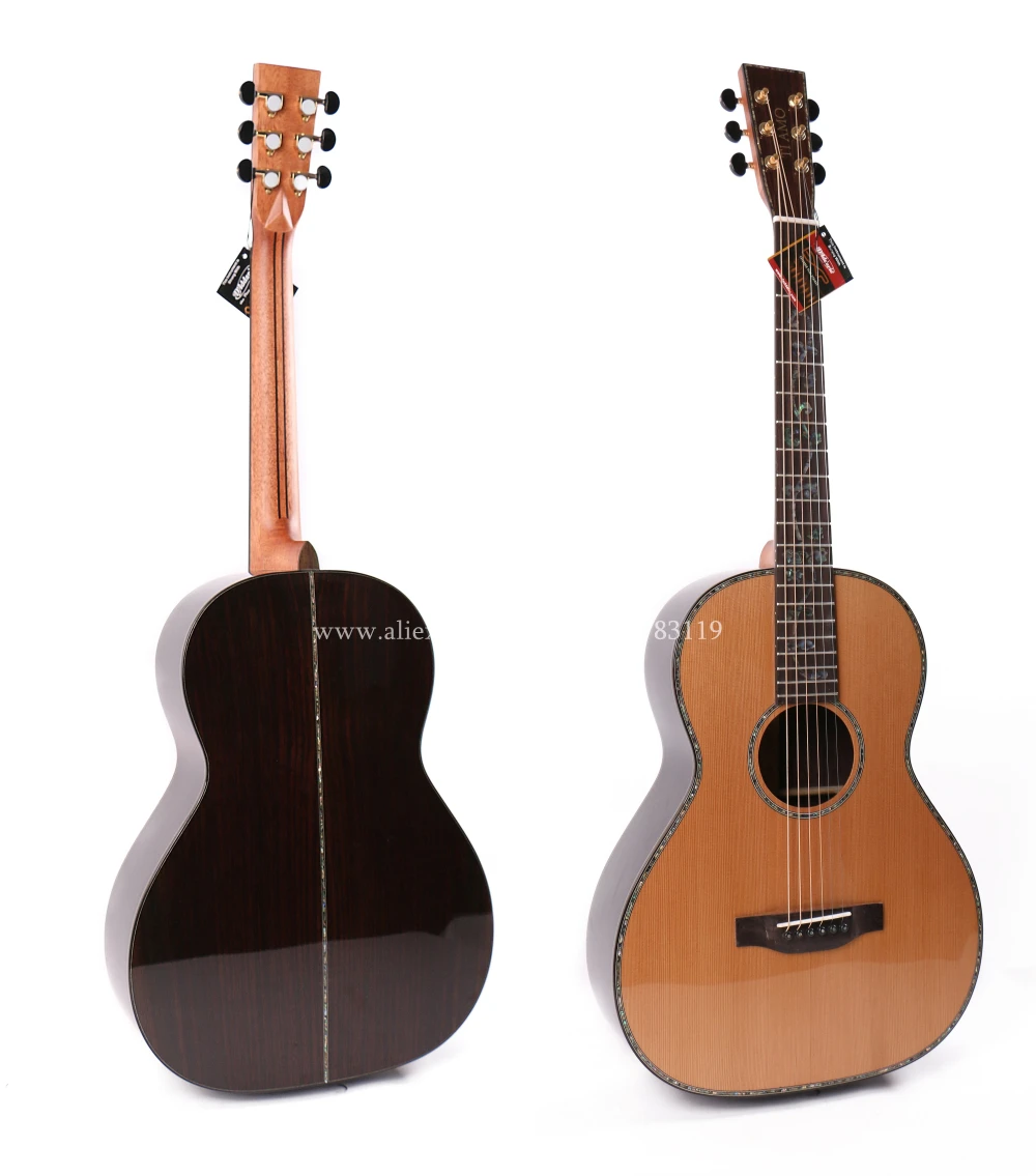 Professional 38 Inch Acoustic Guitar,With Solid Cedar Top/Solid Rosewood Body, guitars china With Hard case,Nature Gloss Professional 38 Inch Acoustic Guitar,With Solid Cedar Top/Solid Rosewood Body, guitars china With Hard case,Nature Gloss