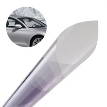 0.5*3 m de Luz Azul ultravioleta + aislamiento Ventanilla Del Coche Película Tinte VLT 75% 2 capas de Película de Protección Solar