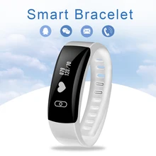 K8 Bluetooth браслет Heart Rate Приборы для измерения артериального давления Фитнес трекер для IOS8.0 Andriod4.4 0.91 со светодиодной подсветкой диагональю Водонепроницаемый смарт-ремень
