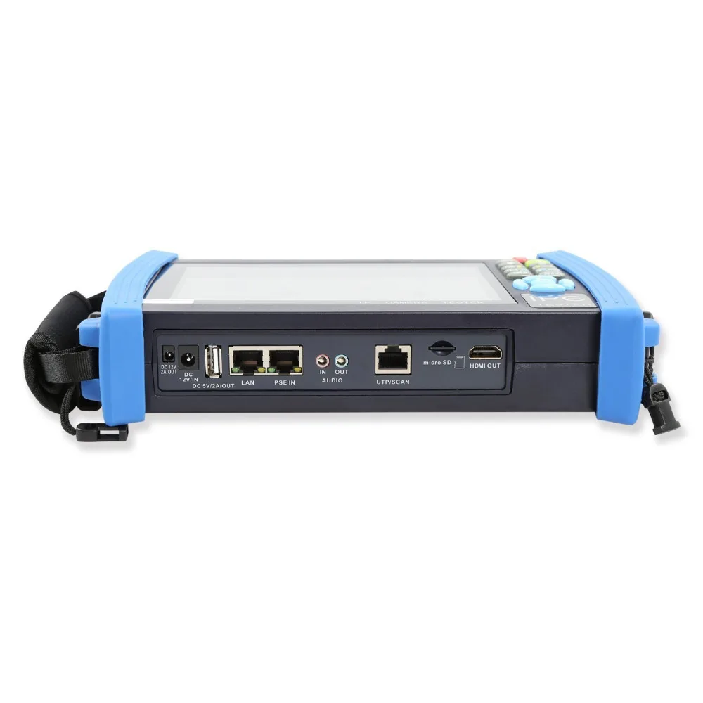  7 Inch Retina Dsplay IP Camera Tester CCTV Tester CVBS Analog Tester with POE/IP discovery/Rapid ON
