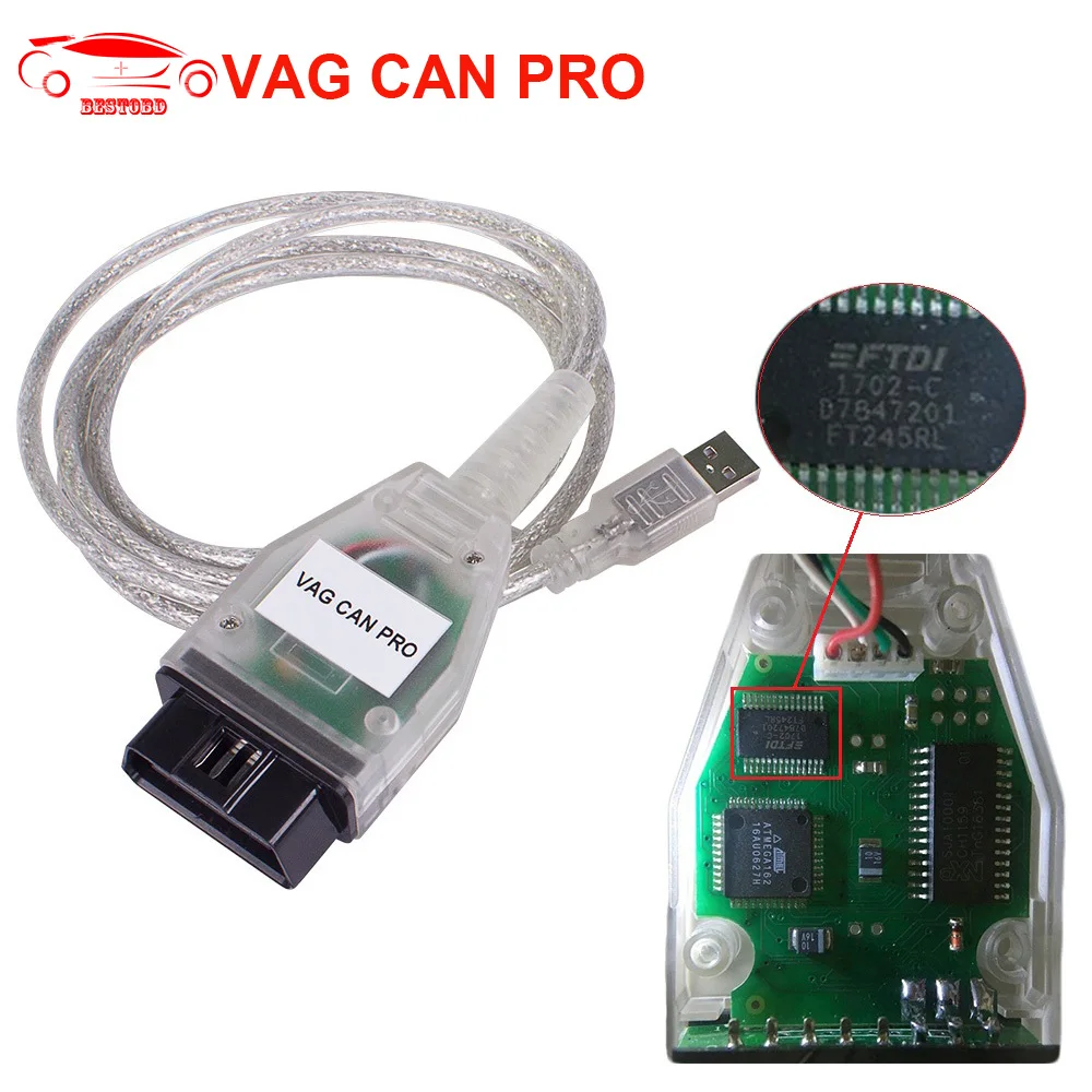 Prix pour VAG PEUT PRO V5.5.1 avec FTDI FT245RL Puce VCP OBD2 Diagnostic Interface USB Support de Câble Peut Bus UDS K Ligne Fonctionne pour AUDI/VW Prix pour VAG PEUT PRO V5.5.1 avec FTDI FT245RL Puce VCP OBD2 Diagnostic Interface USB Support de Câble Peut Bus UDS K Ligne Fonctionne pour AUDI/VW